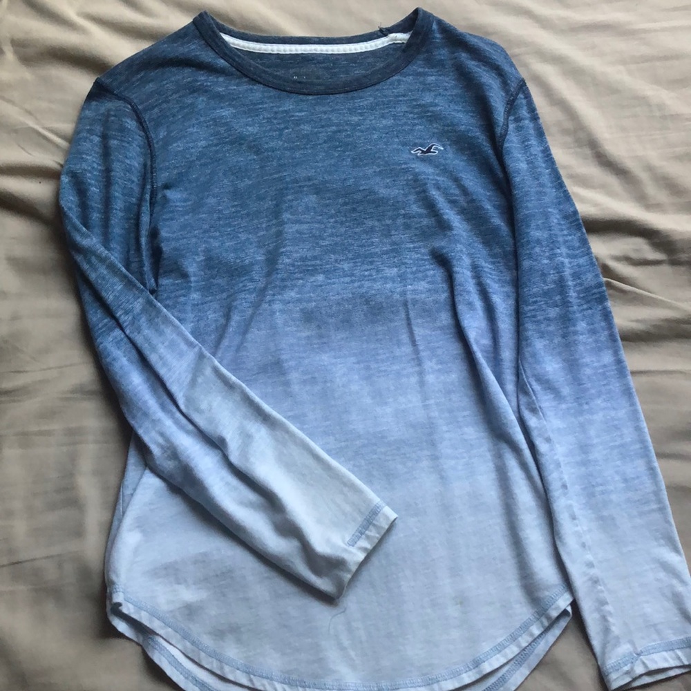 Hollister Ombré Icon Long Sleeve T shirt